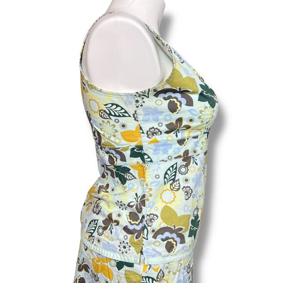 Aventura Clothing Womens Tank Top Skirt Matching Set Floral Print Size 14 Large - Picture 4 of 16